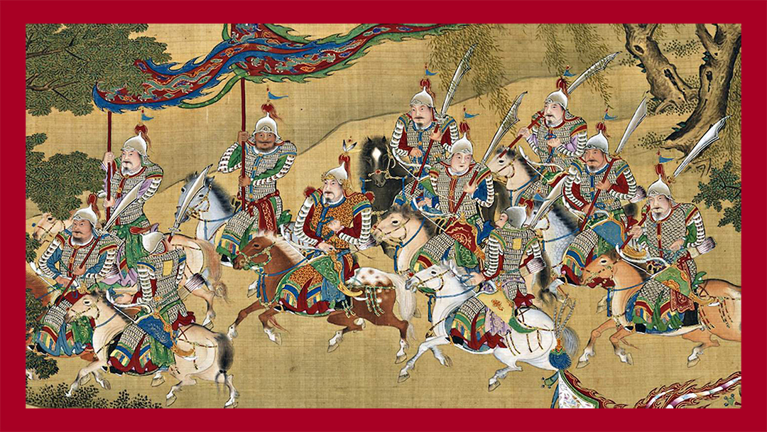 Воины империи Мин. Деталь картины XV–XVI вв. Национальный дворцовый музей. Тайвань.